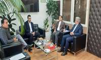 هم اندیشی مدیریت امور رفاهی دانشگاه علوم پزشکی شهید بهشتی با معاون مدیر عامل بانک شهر
